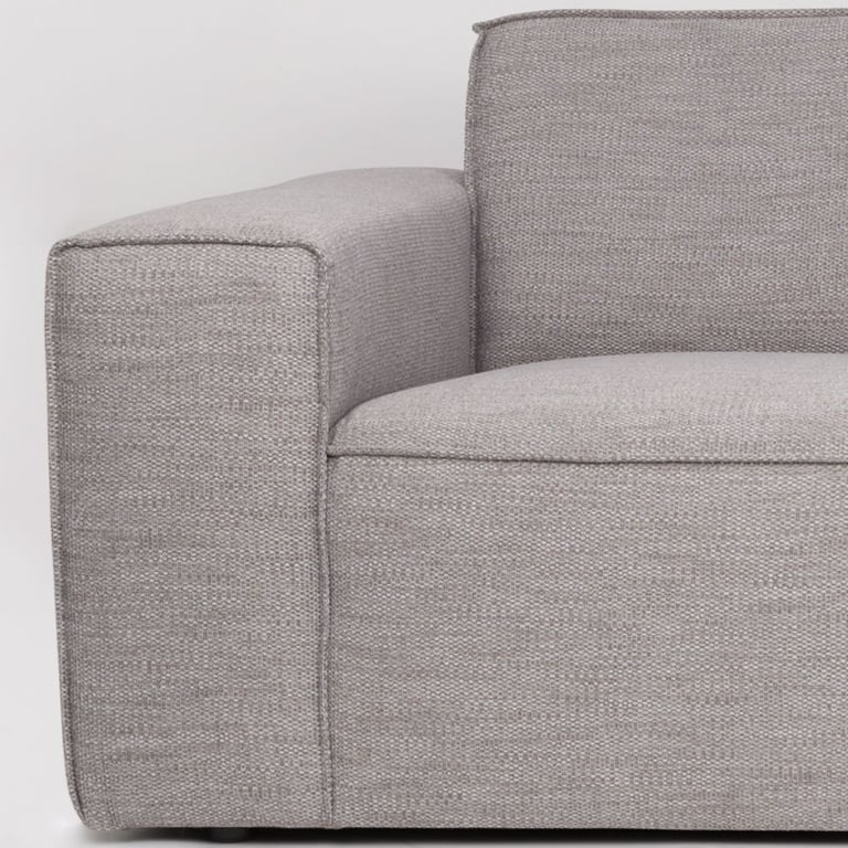 Bor - Canapé 2.5 places tissu gris - Vue supplémentaire 3