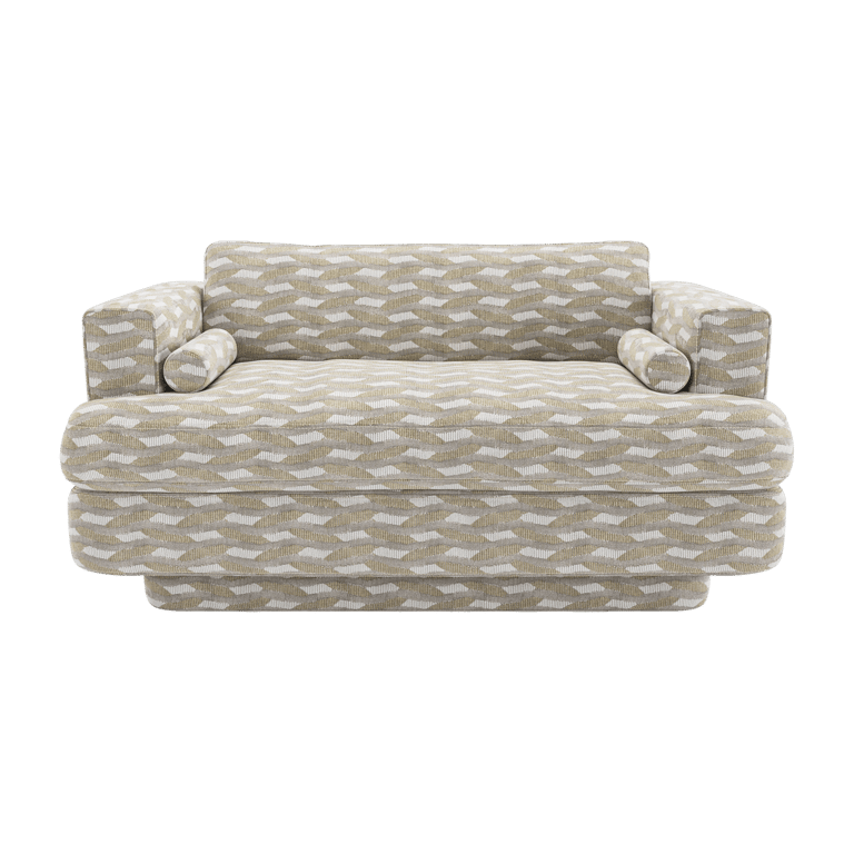 Canapé 2 places en hêtre et tissu escala 06 gris 170x83cm Haus - Versmissen