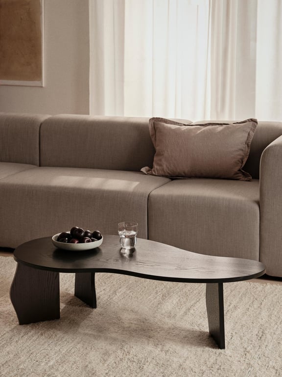 Module chaise en polyester latte 90x70 cm Lagoon - Broste Copenhagen
