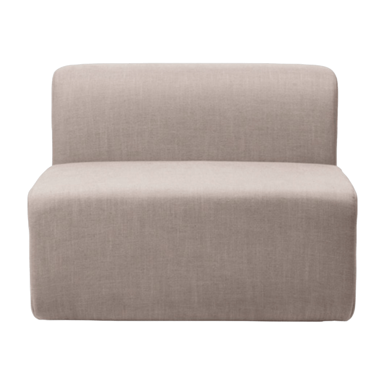 Lagoon - Canapé tissu beige - Vue supplémentaire 1