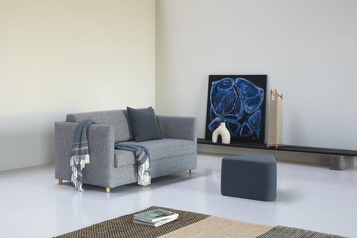 Canapé-lit 2 places gris granite Olan - Innovation Living