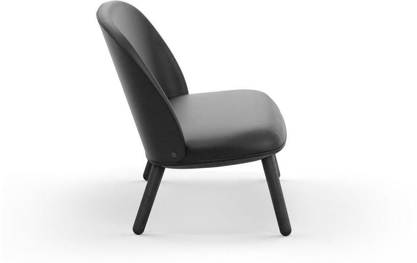 Ace - Canapé 2 places cuir noir - Vue supplémentaire 3