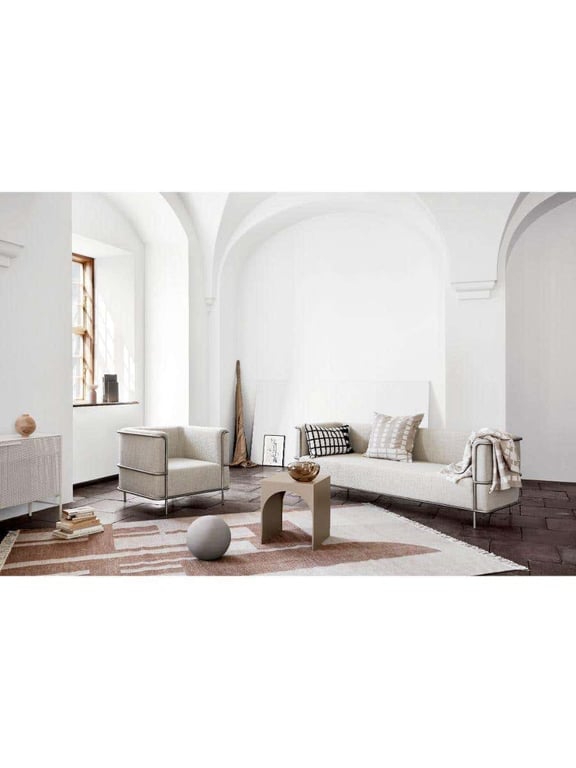 Canapé beige 2 places Modernist - Kristina Dam Studio