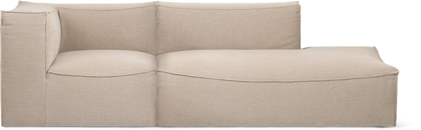 Catena - Canapé lin beige - Vue supplémentaire 1