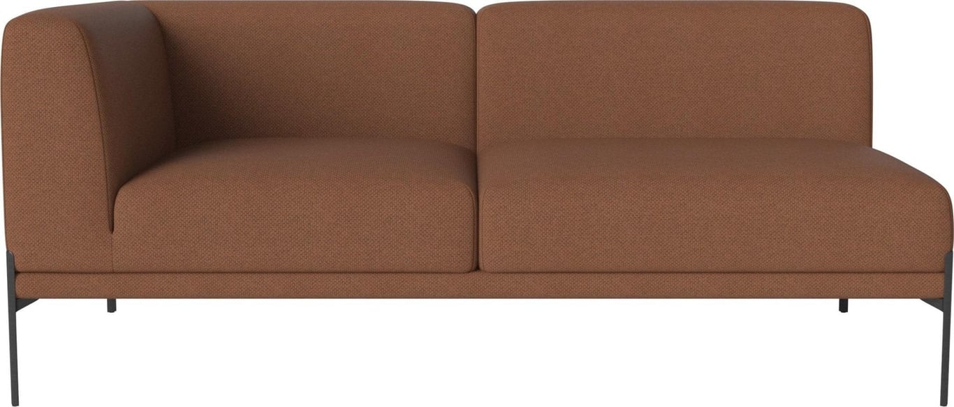 Caisa - Canapé tissu marron - Vue supplémentaire 2