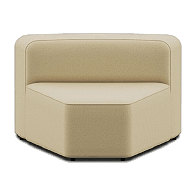 Rope - Canapé tissu beige - Vue supplémentaire 1