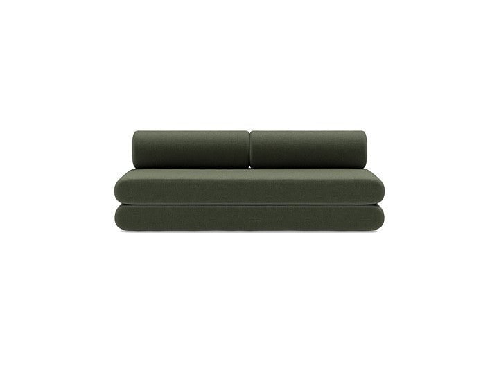 Circlus - Canapé convertible 3 places tissu vert - Vue supplémentaire 1