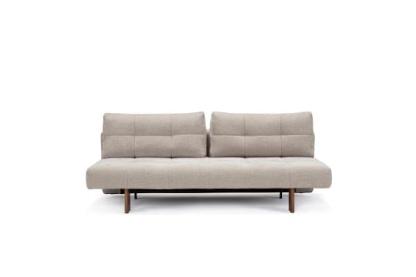Eilis - Canapé convertible 3 places tissu beige - Vue supplémentaire 1