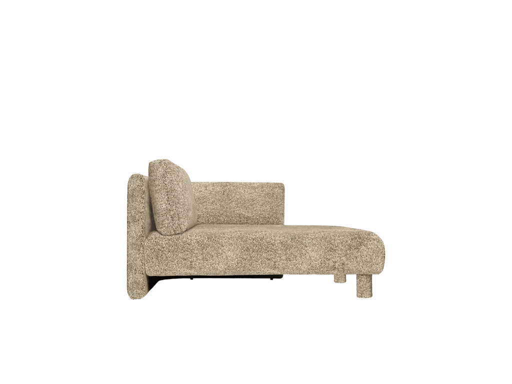 Dase - Canapé velours beige - Vue supplémentaire 1