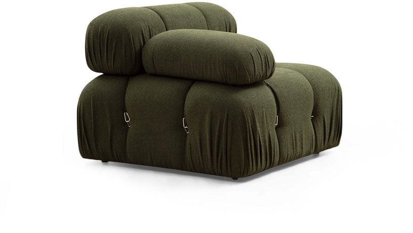 Bubble - Module canapé d'angle gauche tissu vert - Vue supplémentaire 1