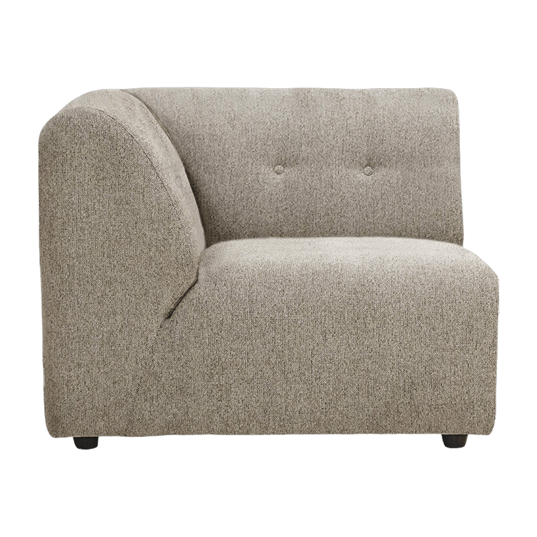 Module d'angle gauche beige Vint - HKliving