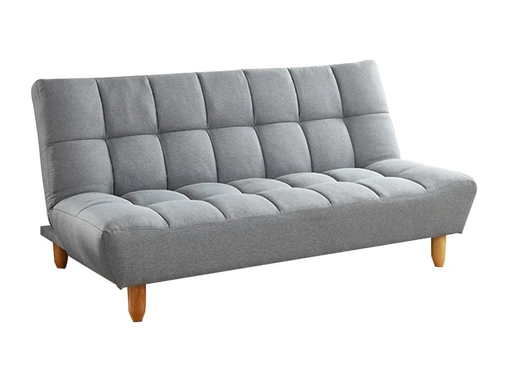 Esteban canapé convertible 3 places clic-clac tissu gris - Vue supplémentaire 3