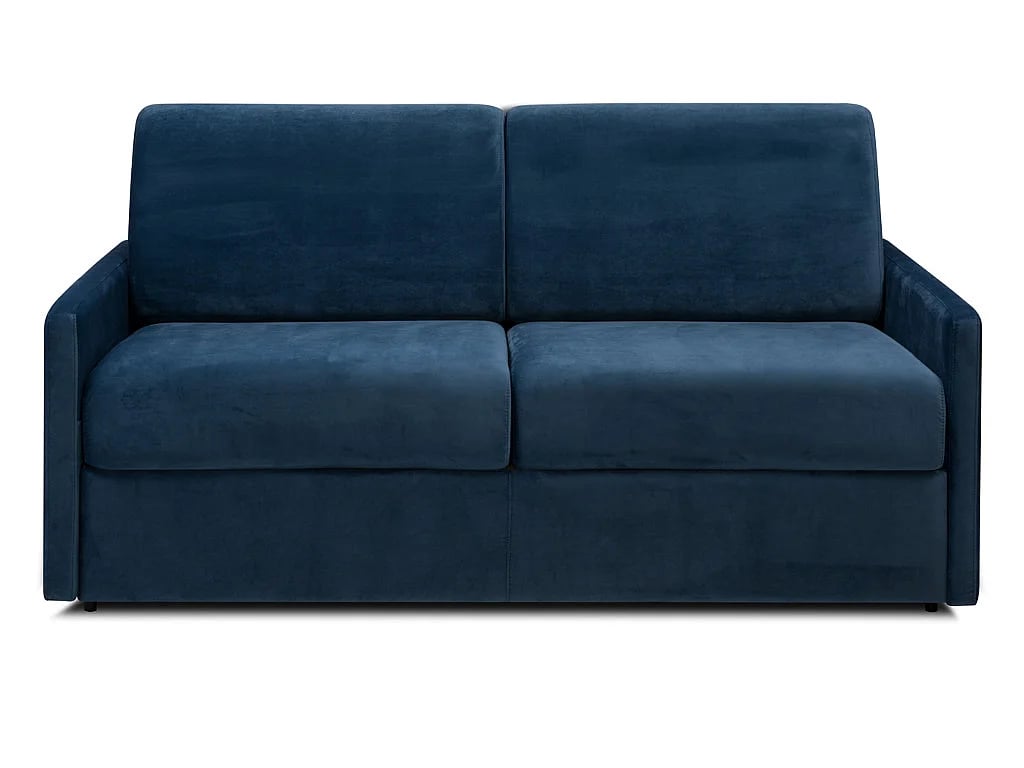 Calife canapé convertible 3 places velours bleu nuit - Vue supplémentaire 2