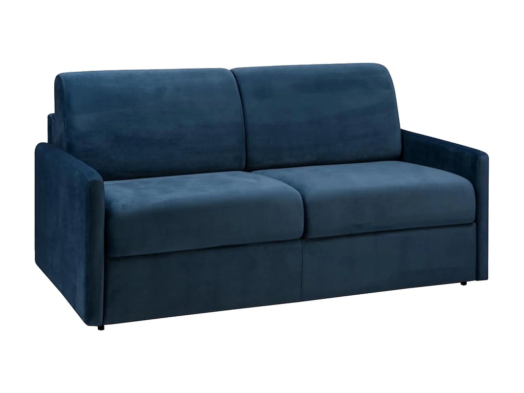 Calife canapé convertible 3 places velours bleu nuit - Vue supplémentaire 3