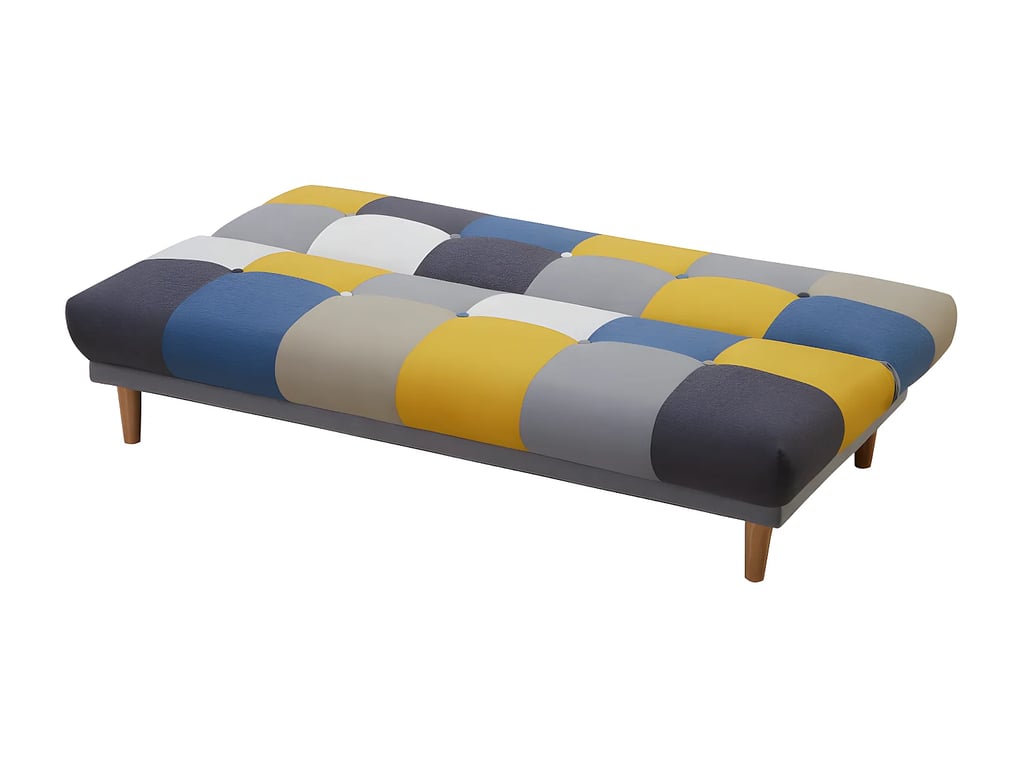 Mardag canapé convertible 3 places clic clac tissu multicolore - Vue supplémentaire 3