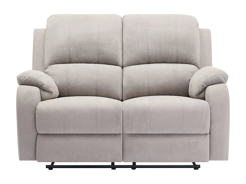 Brody canapé 2 places microfibre gris relax - Vue supplémentaire 2