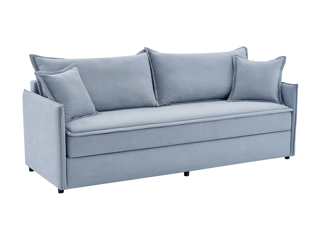 Seraba canapé convertible 3 places tissu beige - Vue supplémentaire 1