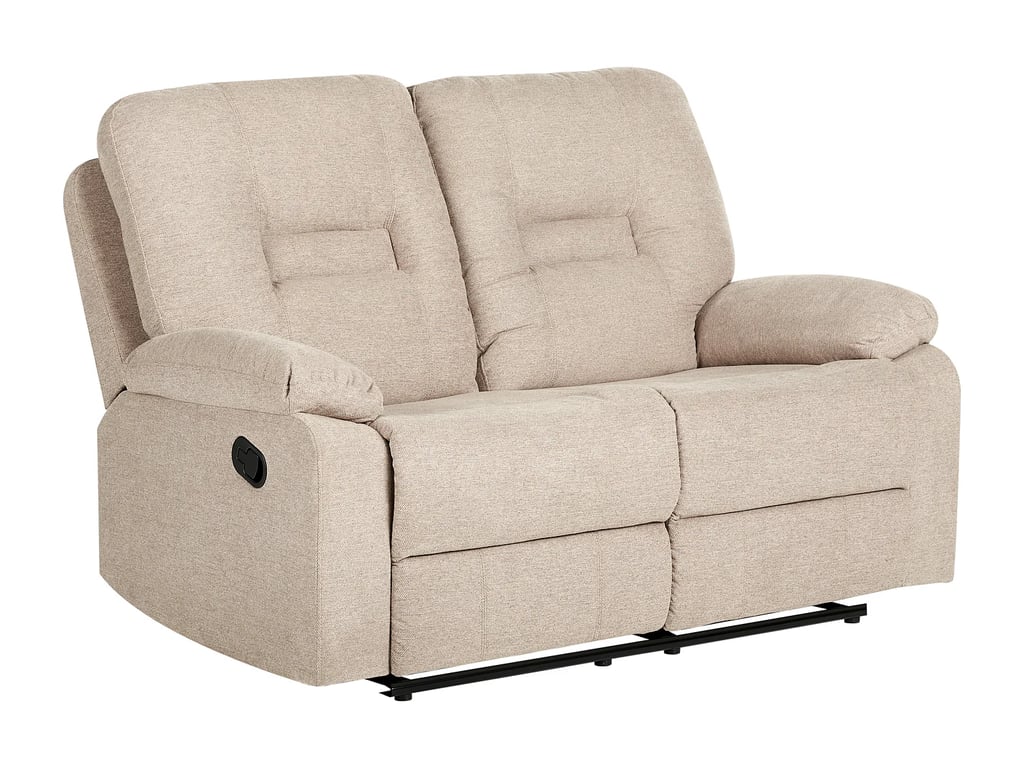 Bergen canapé 2 places tissu beige relax - Vue supplémentaire 3