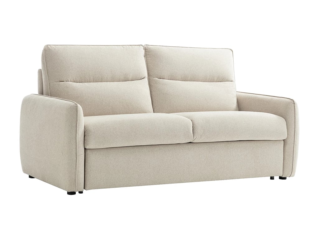 Orelis canapé convertible 3 places tissu beige - Vue supplémentaire 3