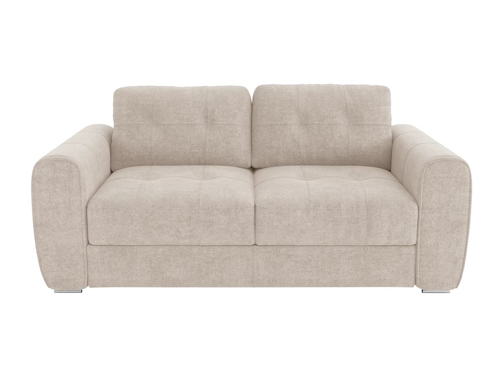 Bolipo canapé convertible 3 places tissu beige - Vue supplémentaire 2