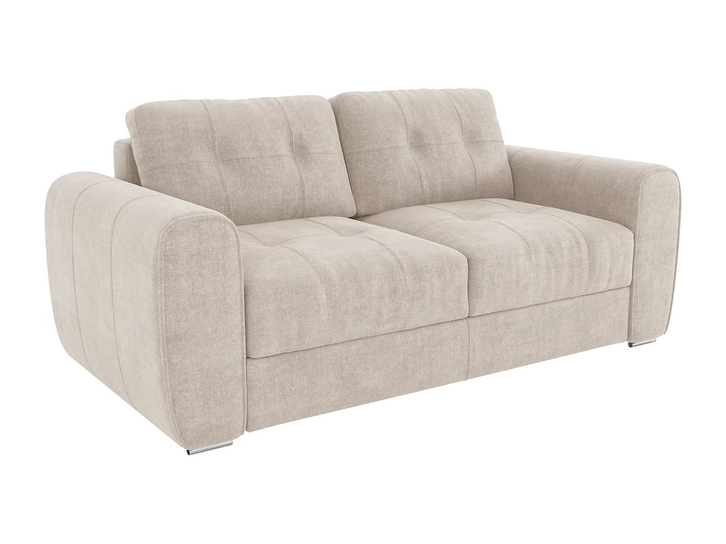 Bolipo canapé convertible 3 places tissu beige - Vue supplémentaire 3