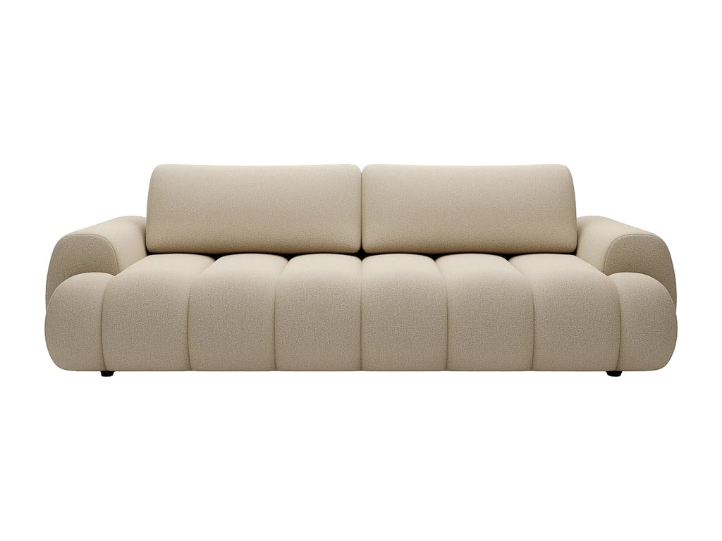 Fridora canapé convertible 4 places tissu beige - Vue supplémentaire 1