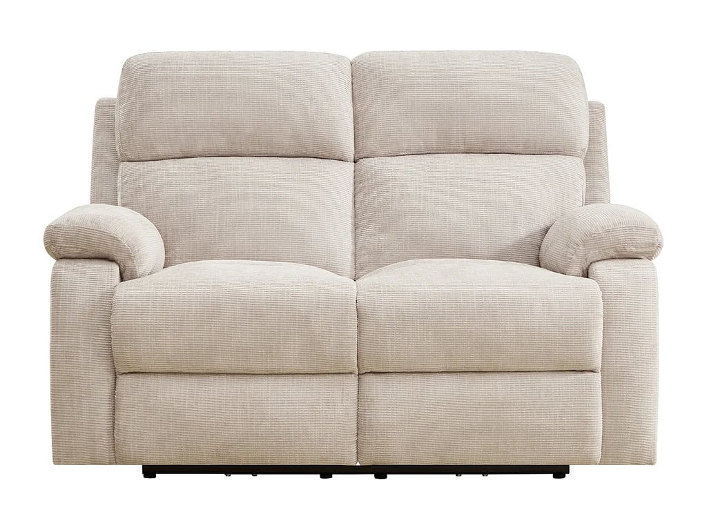Koceni canapé 2 places chenille beige relax électrique - Vue supplémentaire 1
