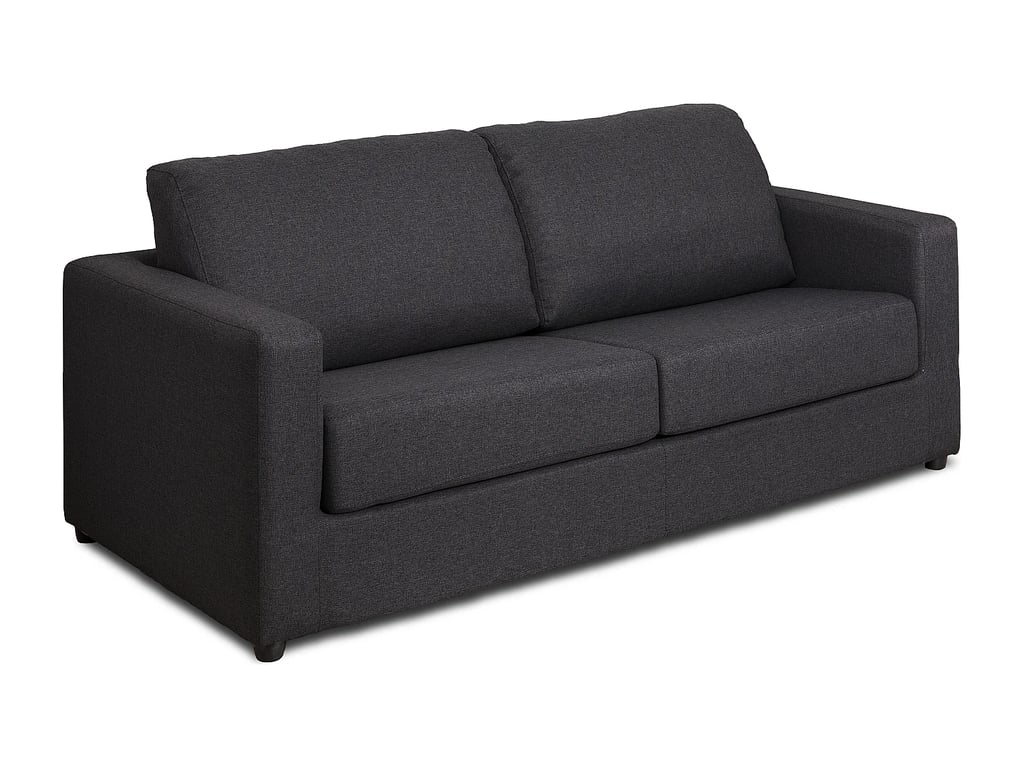 Doneto canapé convertible 3 places tissu gris - Vue supplémentaire 2