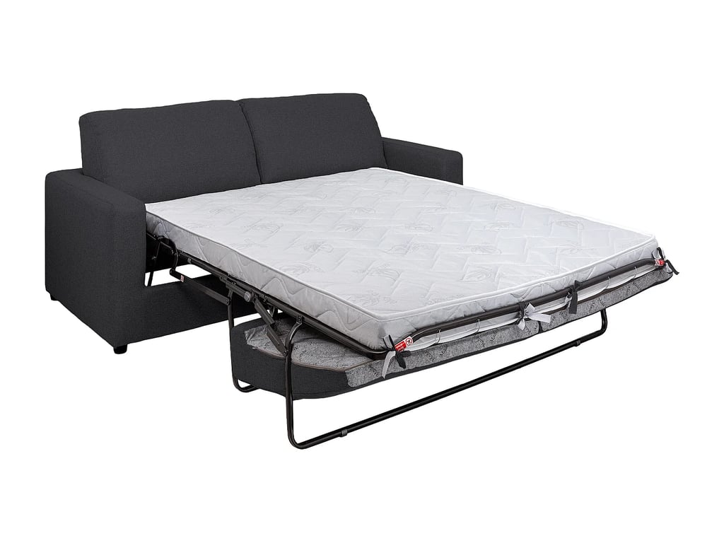 Doneto canapé convertible 3 places tissu gris - Vue supplémentaire 3