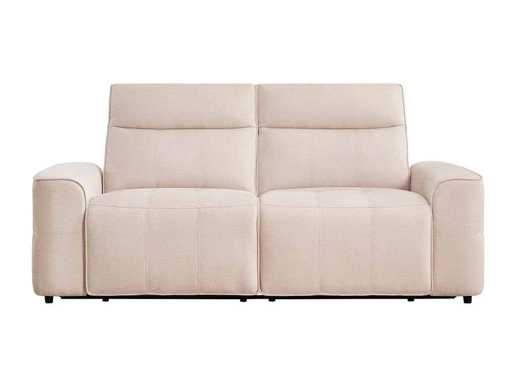 Scamoco canapé 3 places chenille beige relax électrique - Vue supplémentaire 2
