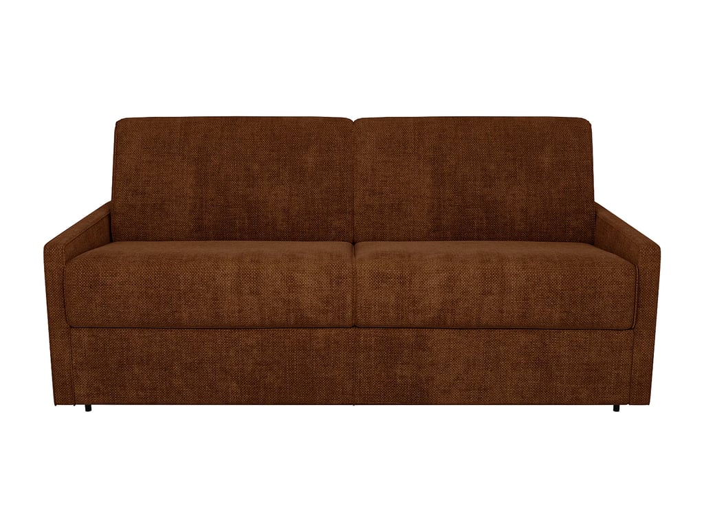 Calife canapé convertible 3 places tissu terracotta - Vue supplémentaire 2