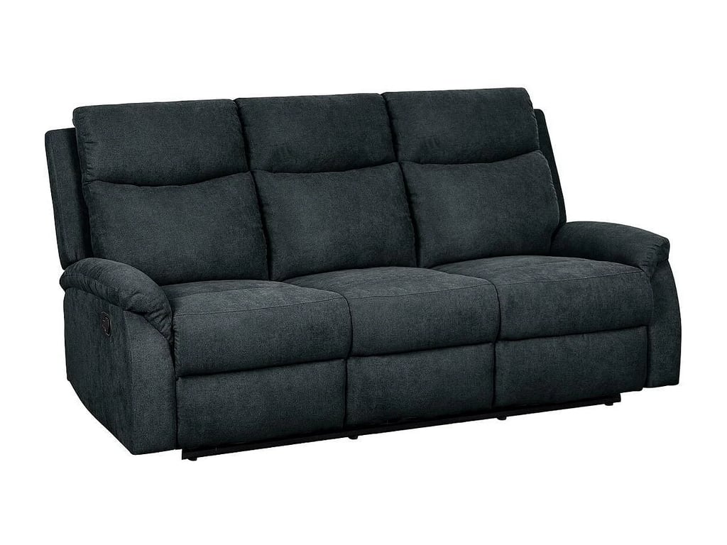 Eskil canapé 3 places microfibre gris relax - Vue supplémentaire 1