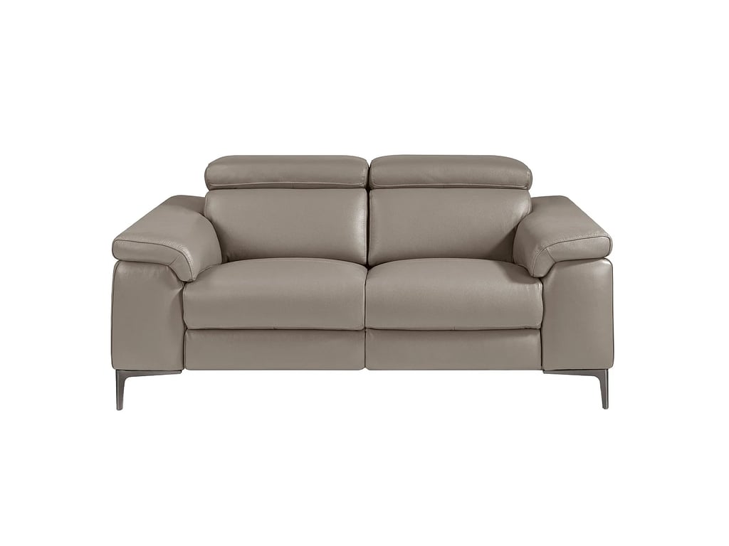 6121 canapé 2 places cuir beige relax électrique - Vue supplémentaire 3