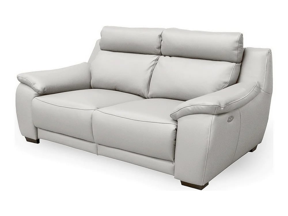 Bern canapé 3 places cuir beige relax électrique - Vue supplémentaire 3