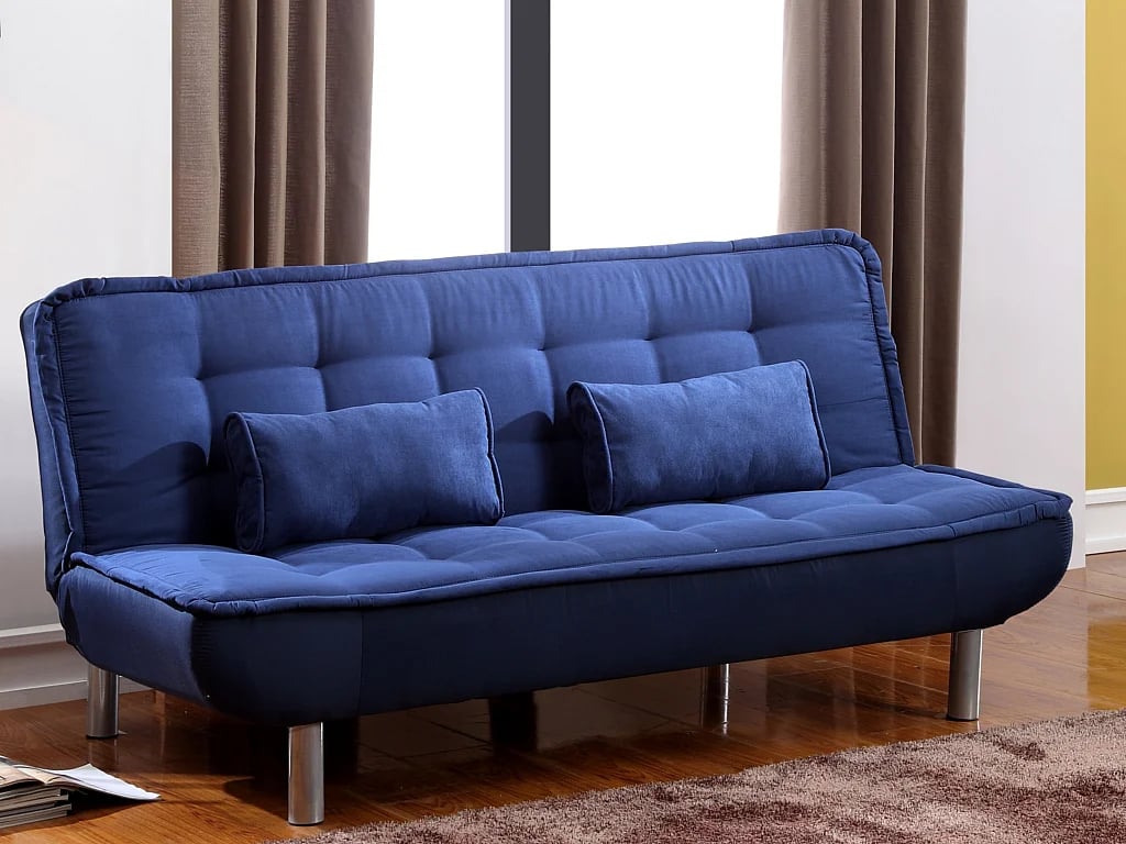 Produit similaire: Mishan canapé convertible 3 places clic clac tissu bleu