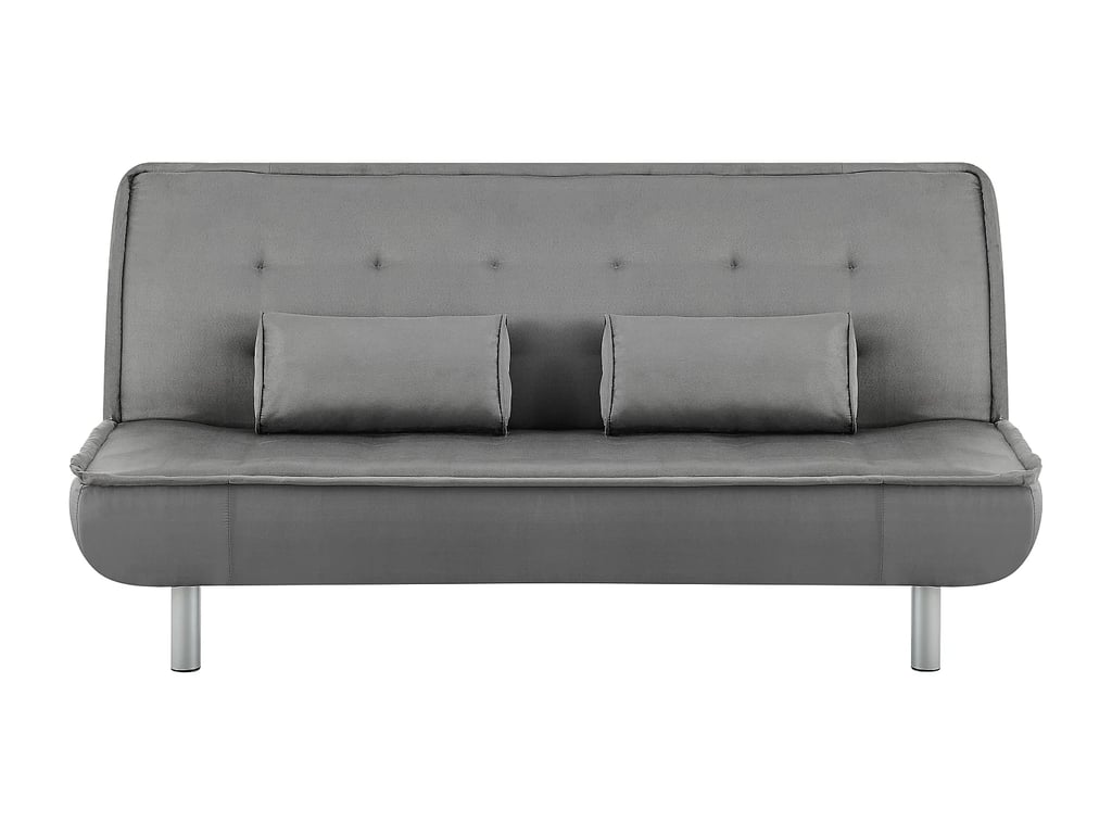 Mishan canapé convertible 3 places clic clac tissu gris - Vue supplémentaire 2