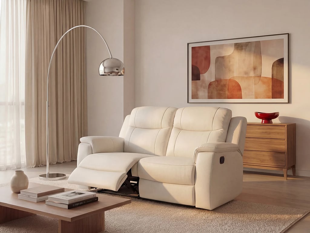 Produit similaire: Evasion canapé 2 places cuir ivoire relax