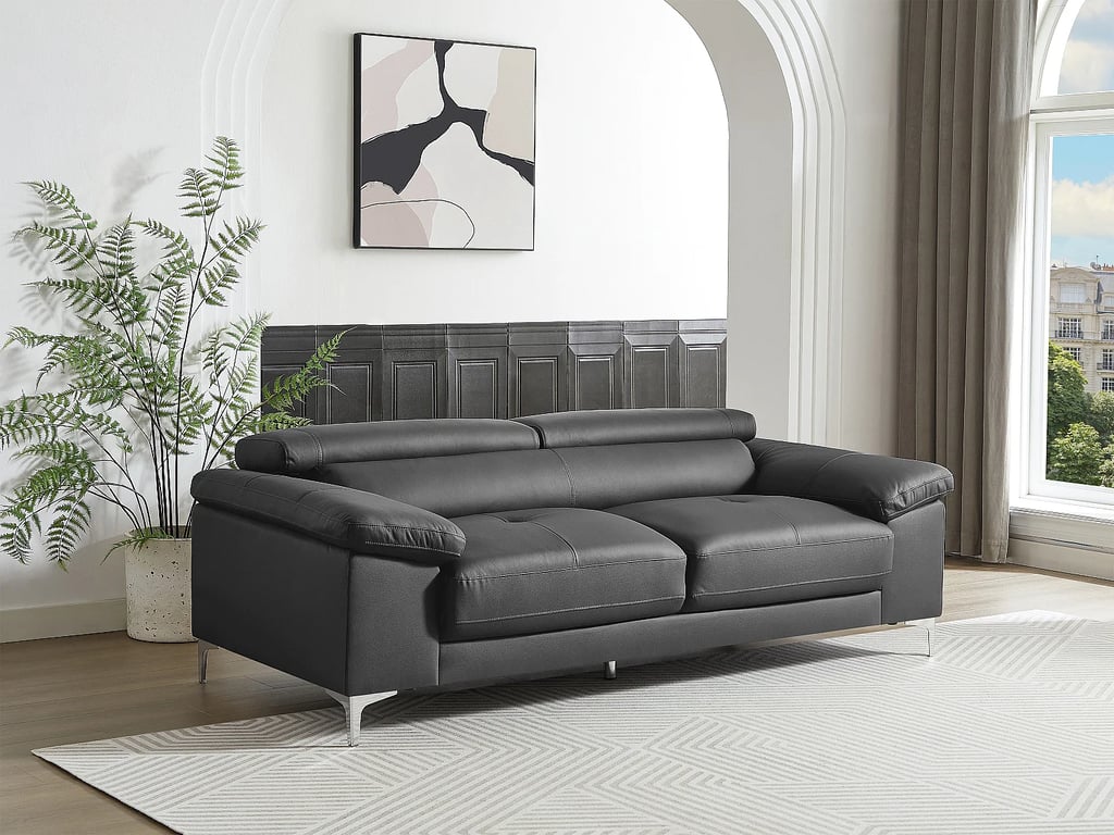 Produit similaire: Solange canapé 3 places cuir gris