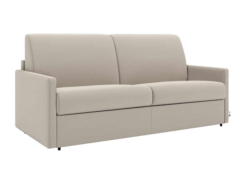 Calife canapé convertible 2 places tissu beige - Vue supplémentaire 2
