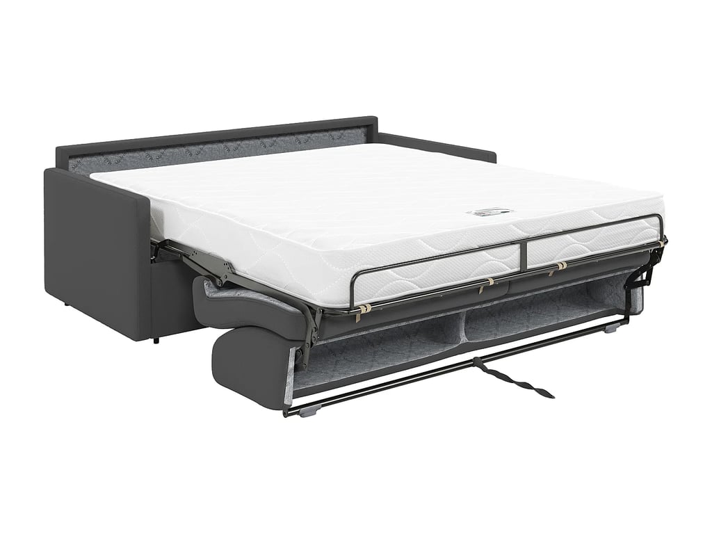Calife canapé convertible 2 places tissu gris - Vue supplémentaire 3