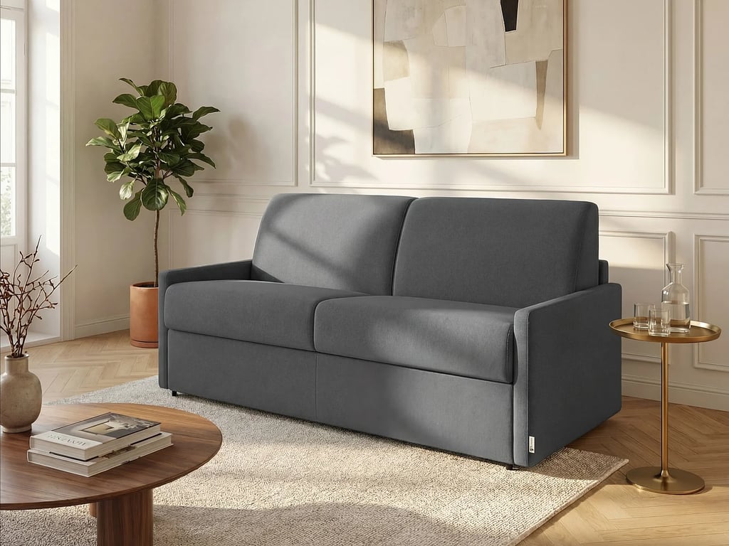 Produit similaire: Calife canapé convertible 3 places tissu gris