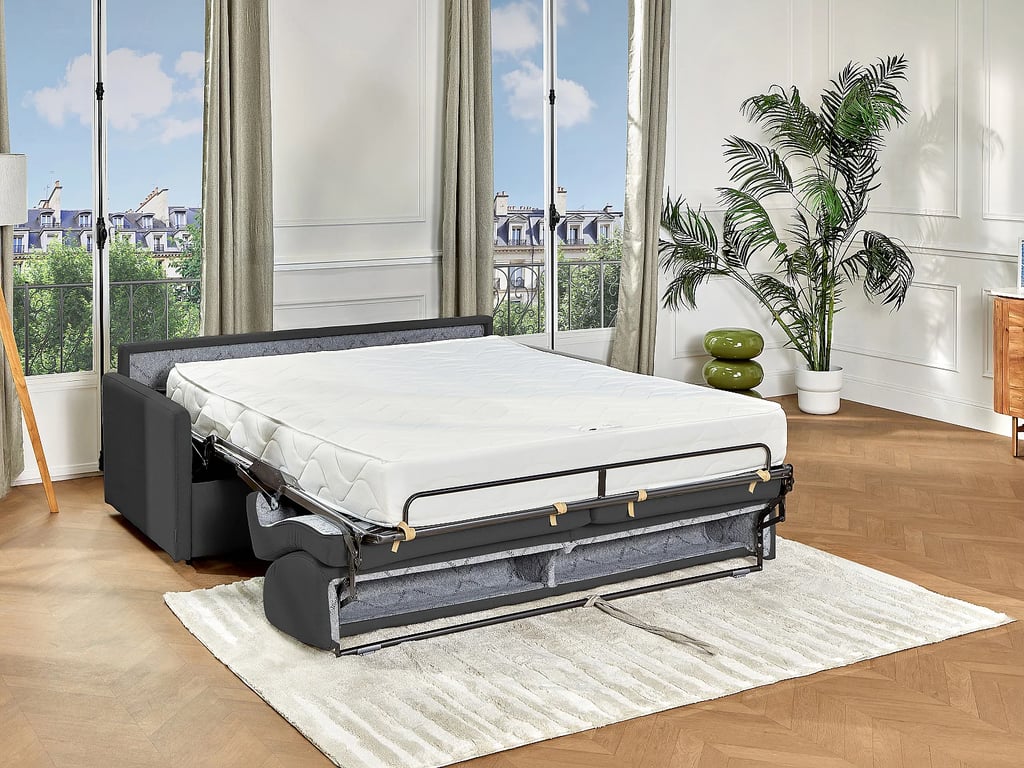 Calife canapé convertible 4 places tissu gris - Vue supplémentaire 1