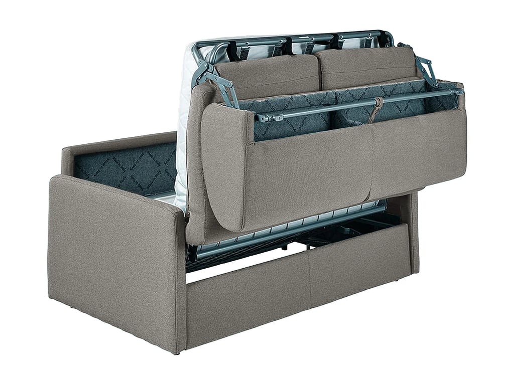 Calife canapé convertible 3 places tissu gris clair - Vue supplémentaire 3