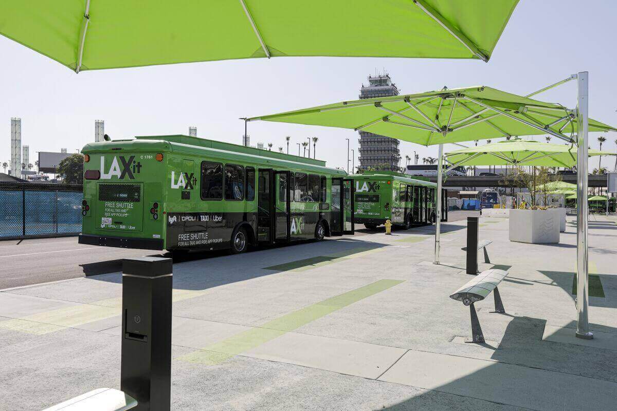 how and where to catch your ride when you land in LAX ?