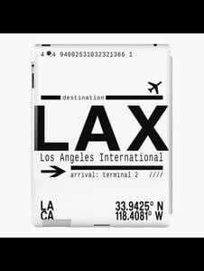 how and where to catch your ride when you land in LAX ?