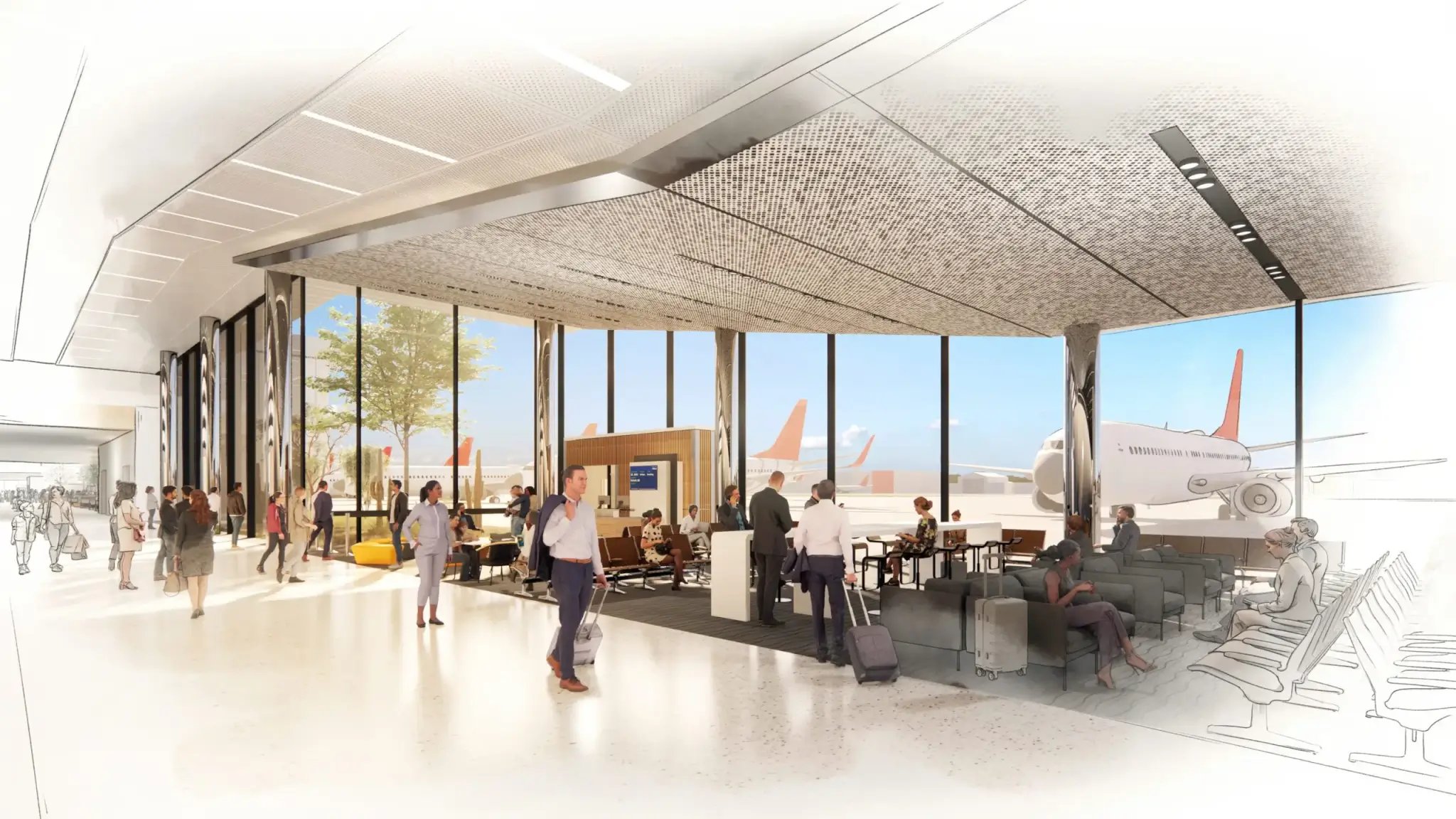 Rosie Taxi Cab provides airport transportation service to and from Burbank Airport BOB