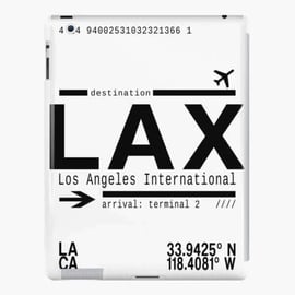 how and where to catch your ride when you land in LAX ?