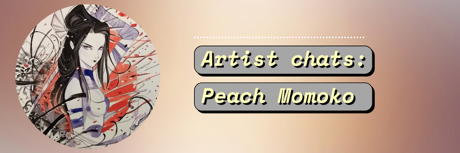 An interview with Peach Momoko JustSketchMe