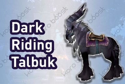 Dark Riding Talbuk