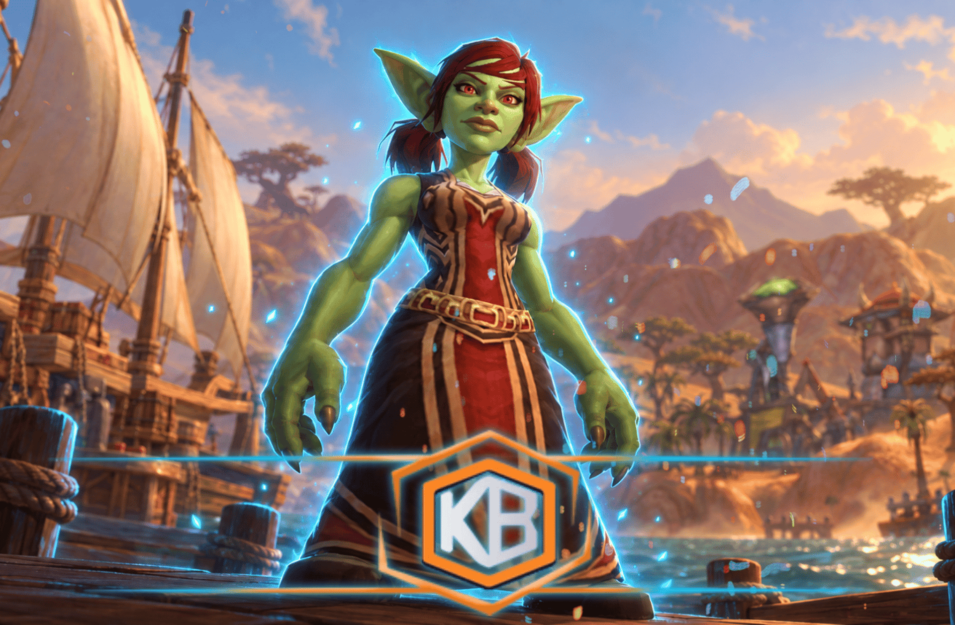 Ratchet goblin port town in the Barrens, WoW Forever
